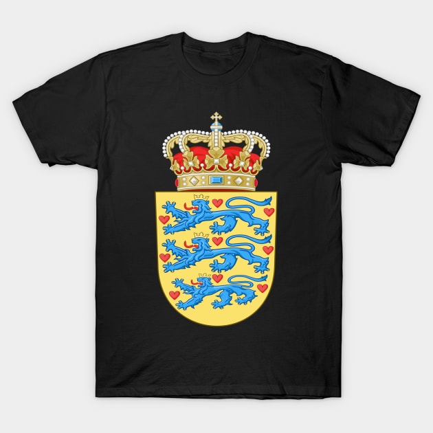 Denmark T-Shirt by Wickedcartoons